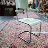 Czech armchair wood and chrome, Mart Stam, Konova 1940