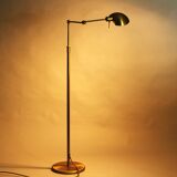 Brass Floor Lamp from Holtkötter Leuchten, 1980s