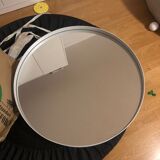 Strap HAY Round Mirror - anthracite - 70 cm