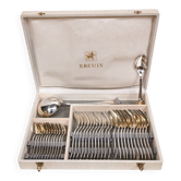 Ercuis 100 37-piece cutlery set, silver metal
