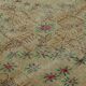 Large Vintage Turkish Carpet Medallion Beige 335 x 223 cm