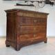 Parisian chest of drawers in mahogany, Charles X style, nineteenth.