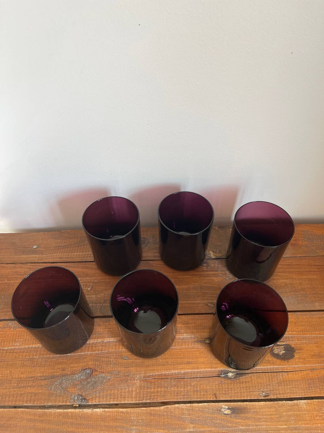 6 glasses