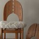 Vintage Danish Pine Dining Chairs | Set of 4 | Niels Koefoed Style