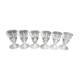 6 digestive glasses
