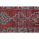 1970s Vintage Turkish Oushak Handmade Wool Cotton Pink Runner Rug 82x304