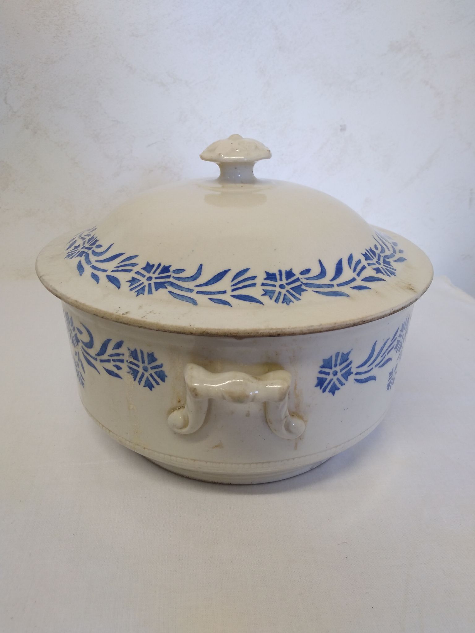 Old sandstone tureen