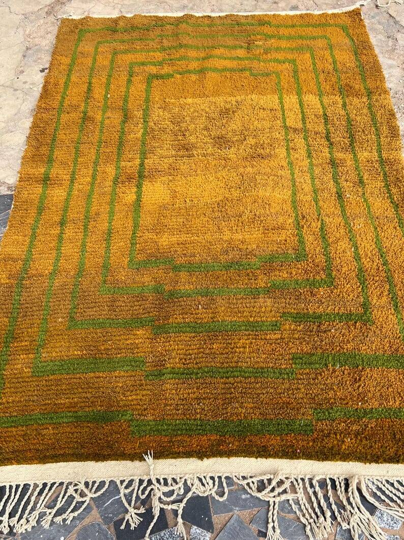Tapis berbère fait main artisanale 2/2,5 m