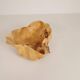 Scandinavian Modern Set of 2 Organic Bowls in Swedish Burl Wood, circa 1990s