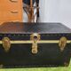 Old black black gold ironing