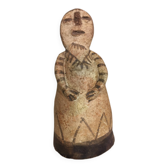 Female doll pottery from the Rif, North Africa