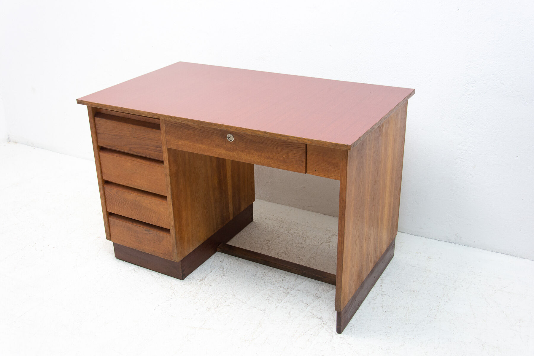 Mid century writing desk, 1960´s, Czechoslovakia, Brussels period