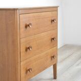 Midcentury Walnut Chest Of Drawers By Gordon Russell.