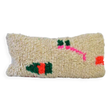Colorful Moroccan carpet pillow 53x26cm