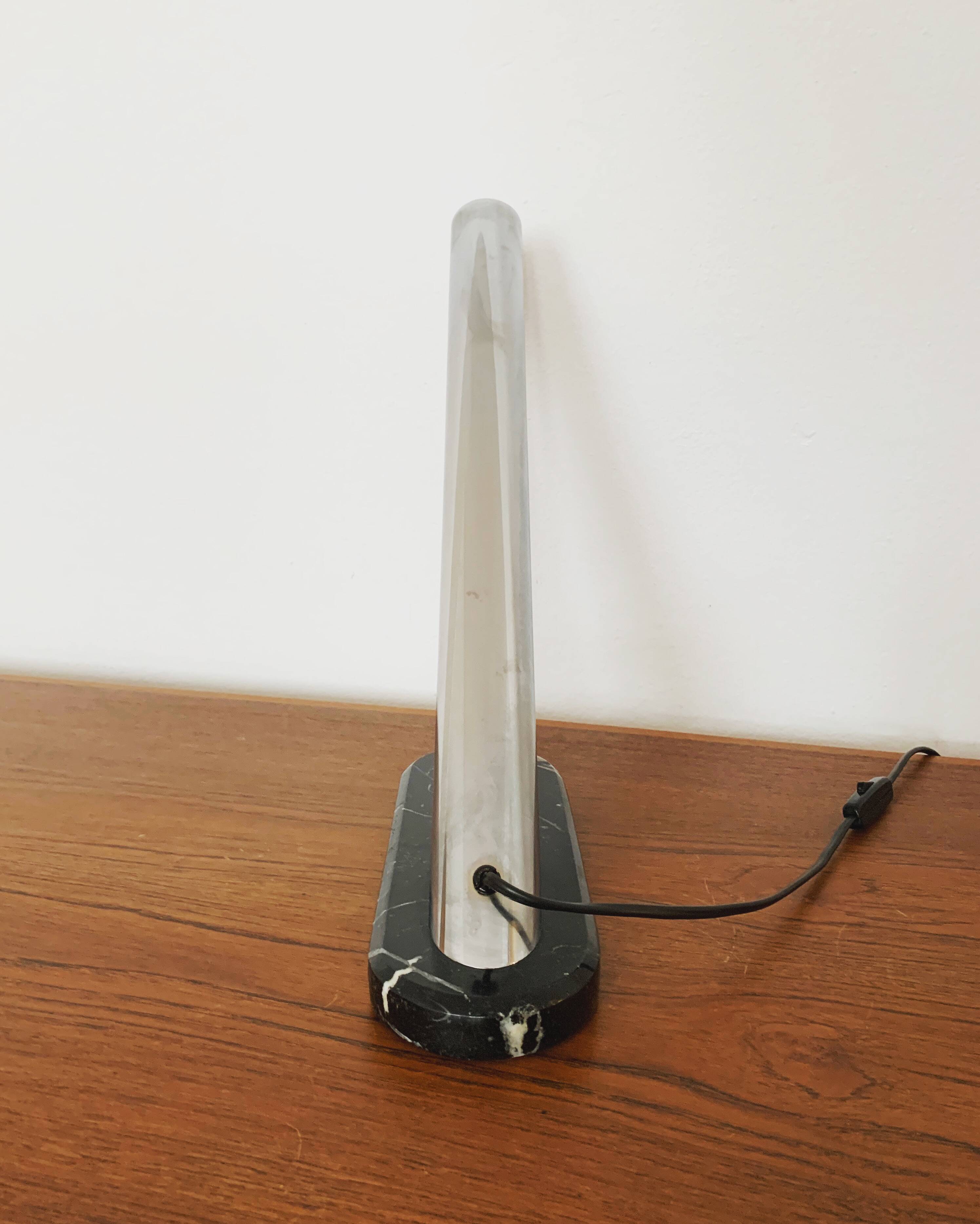 1 of 2 1960s Marble Table Lamps by Vereinigte Werkstätten Collection