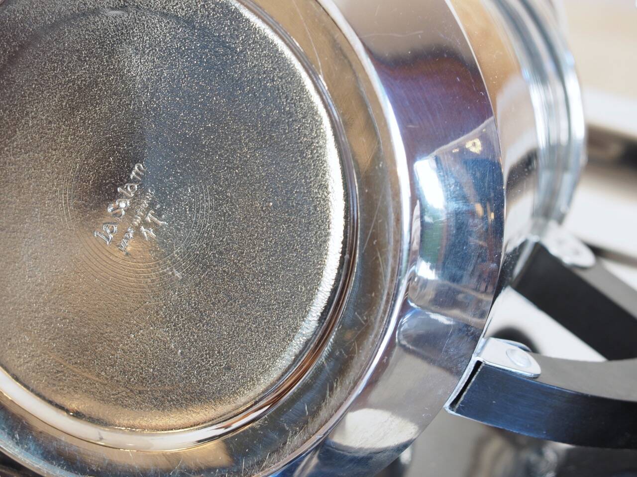 Art Deco style metal tea service LA SALAM