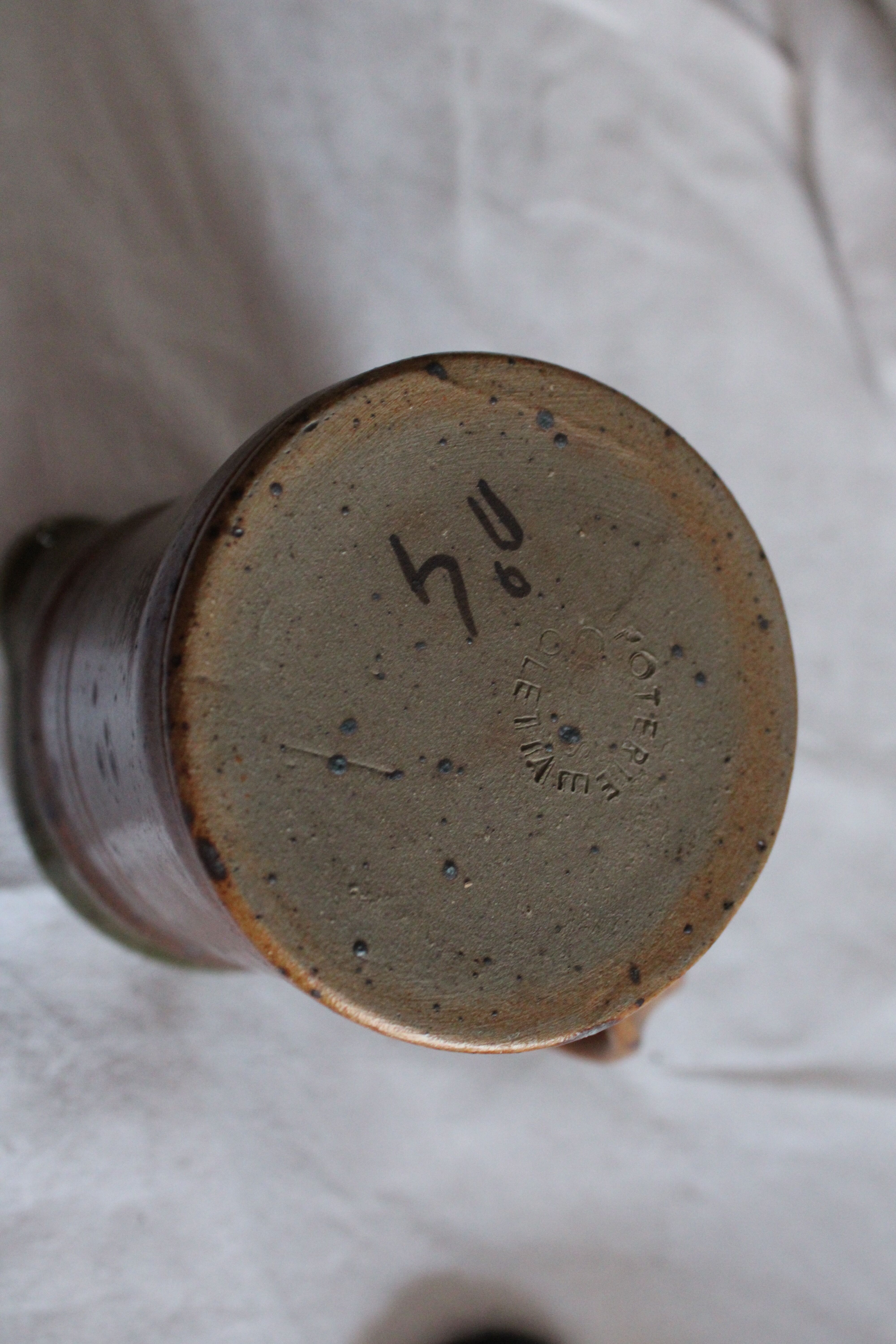 Corsican sandstone pitcher by d'Oletta