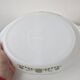 Glasbake usa hollow oven dish compartmented 2 parts vintage daisy green