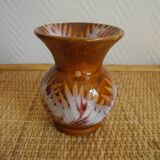 Small old Longchamp earthenware vase 1918