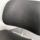 Set of 4 LCM chairs made of chrome-plated metal with black plywood by Charles & Ray Eames for Herman Miller, Germany, 1960s