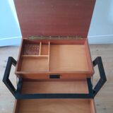 Danish sewing table in teak