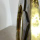 Miroir en bois peint et verre