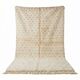 Sumptuous pink polka dot Berber rug 150x250 cm