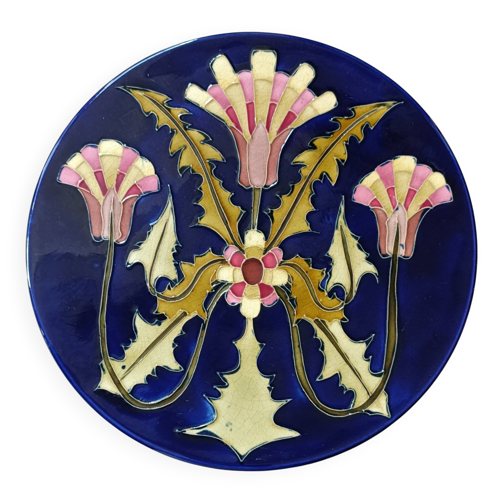 Longchamp Art Deco Iron Earth Dish