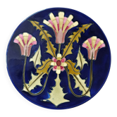 Plat Longchamp terre de fer art déco