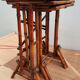 Lot de 4 tables gigognes bambou Perret et Vibert 1900