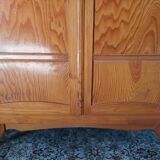 Vintage pine wardrobe