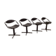 Set of 4 chairs armchairs Steiner model unesco 1962