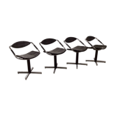 Set of 4 chairs armchairs Steiner model unesco 1962