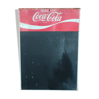 Vintage Coca Cola advertising/lithographed sheet metal