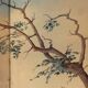 Early 20th Century French Tempera on Canvas Folding Screen with Seascape View