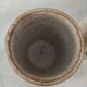 Two vases rolls decorated with thistles, signed