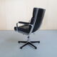 Office chair in leather by Karl Erik Ekselius for Joc Sweden 1970s