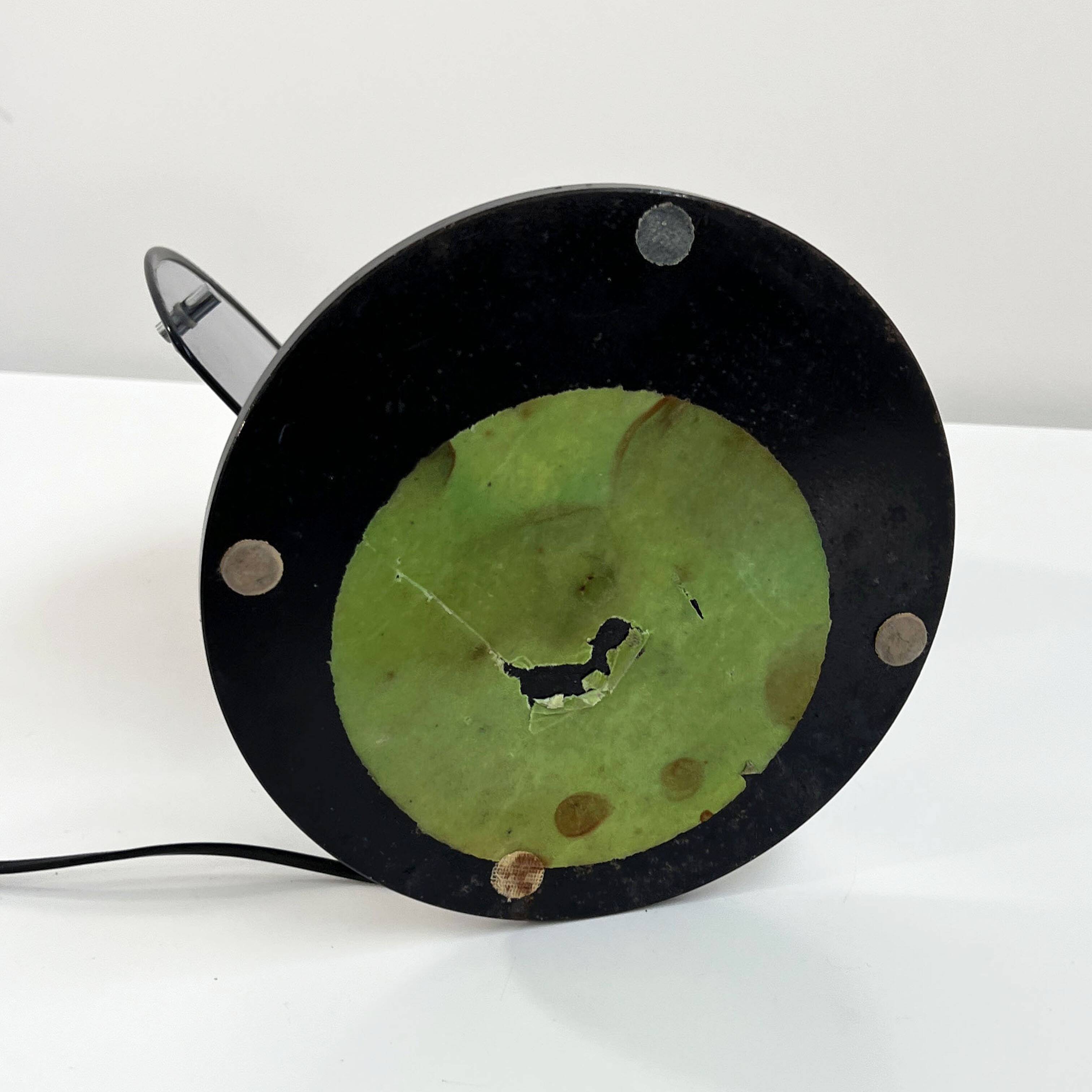 Lampe de table italienne chromée, 1970