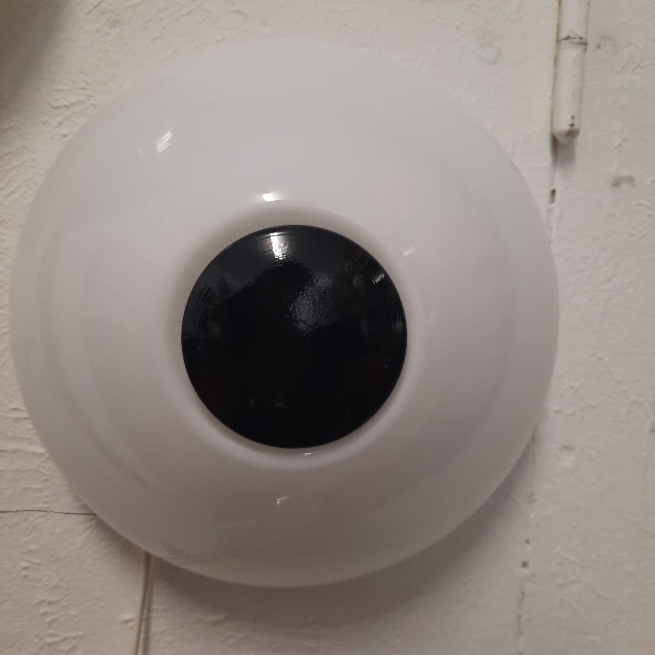 Pair of polychrome Murano glass wall lights, 1990s.