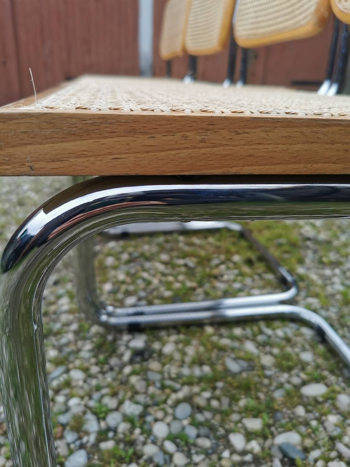 4 new Breuer cane chairs