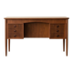 Scandinavian Mid-Century desk in teak, Denmark, 1960s.