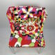 Kartell Mademoiselle Missoni chair by Philippe Starck for Kartell, 2000