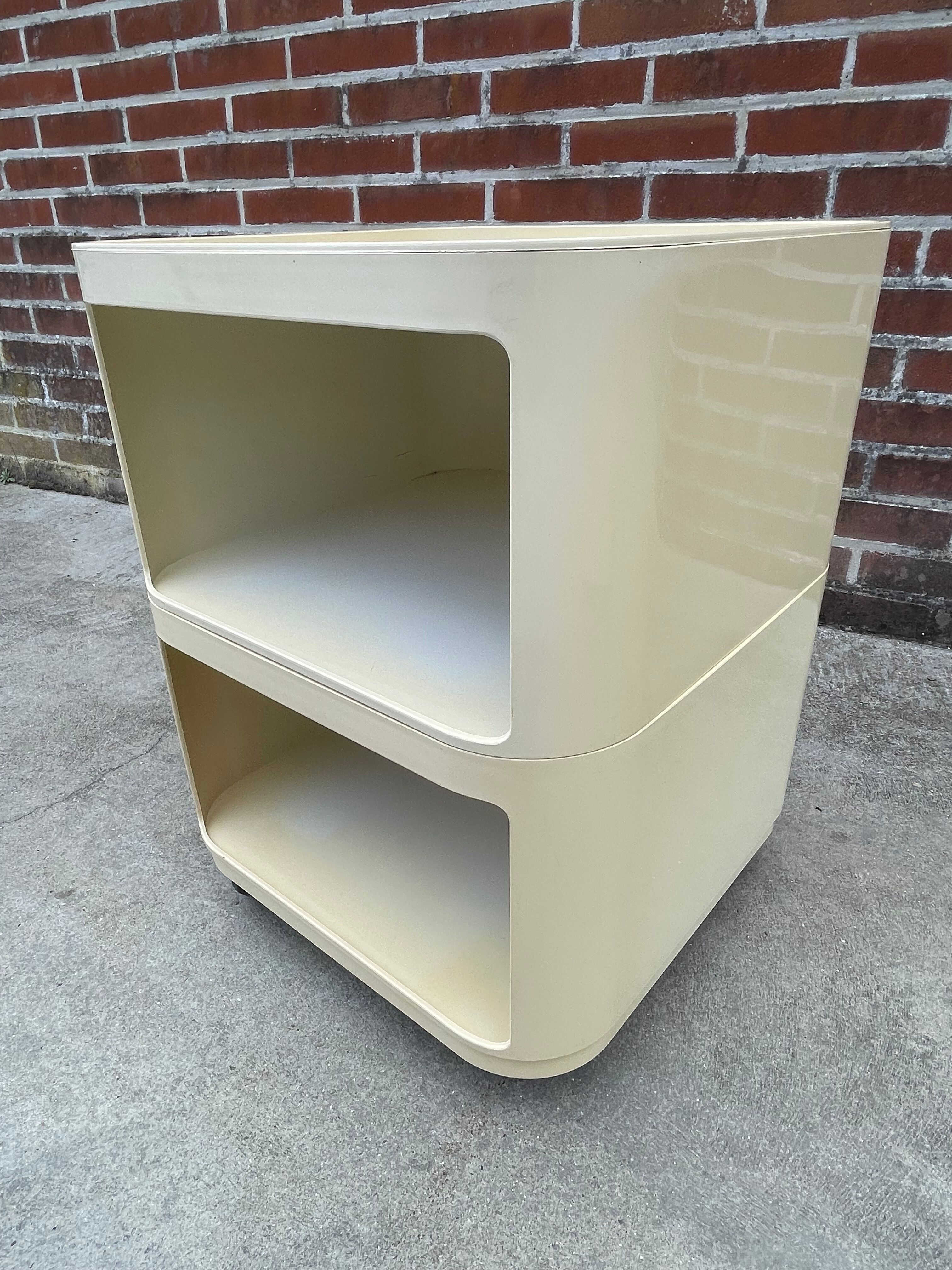 Set of Two Componibili by Anna Castelli Ferrieri for Kartell