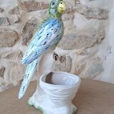 Bird slip pot vase