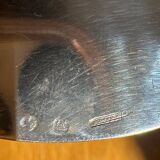 Two small dishes stamped Durousseau (Lyon)