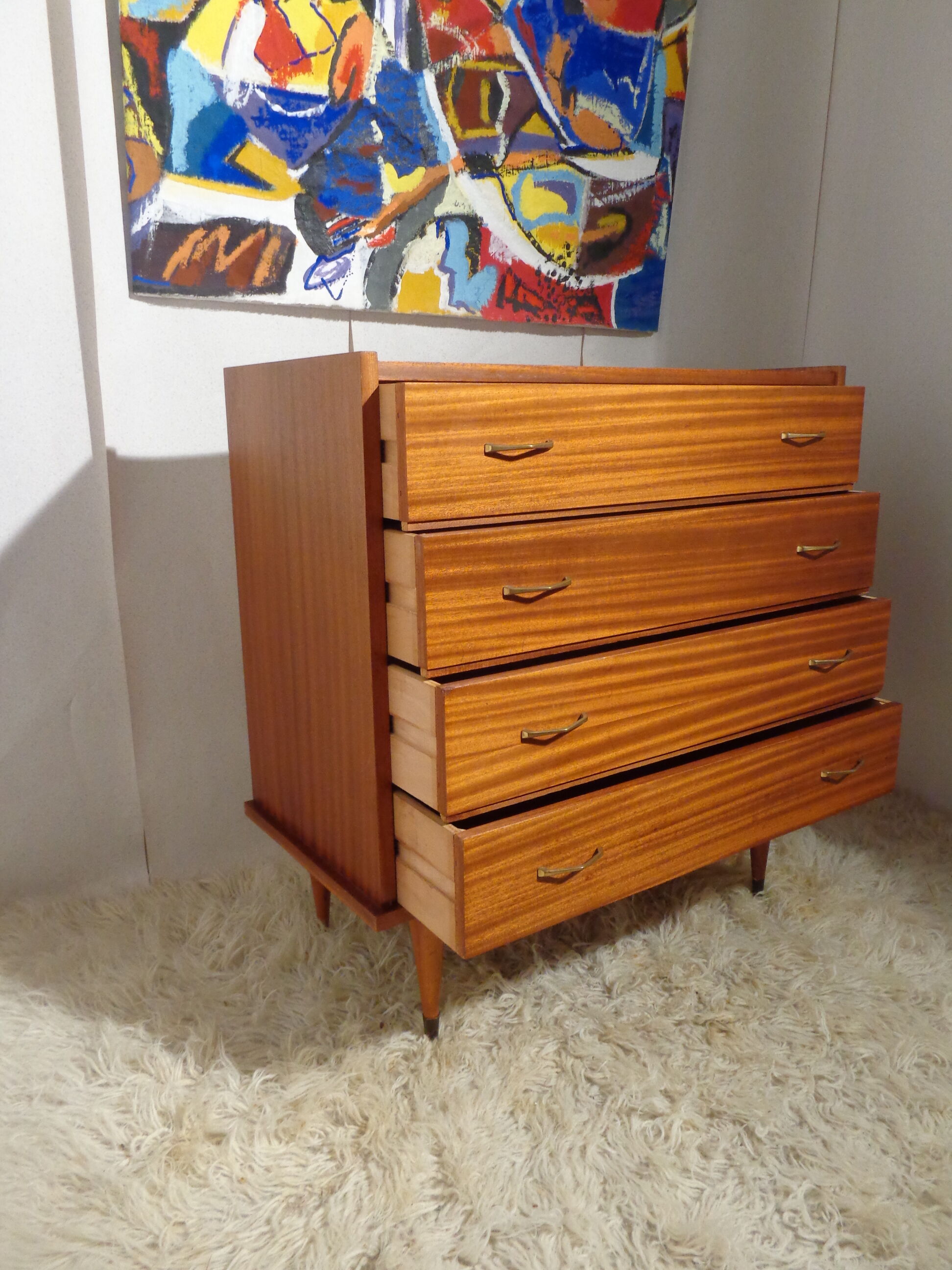 Vintage chest of drawers from the 60s