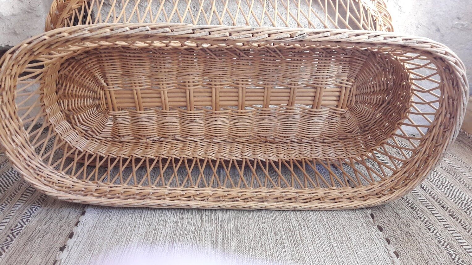 Bench-rattan 3 seats