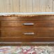Oak shop bench in chest / trunk