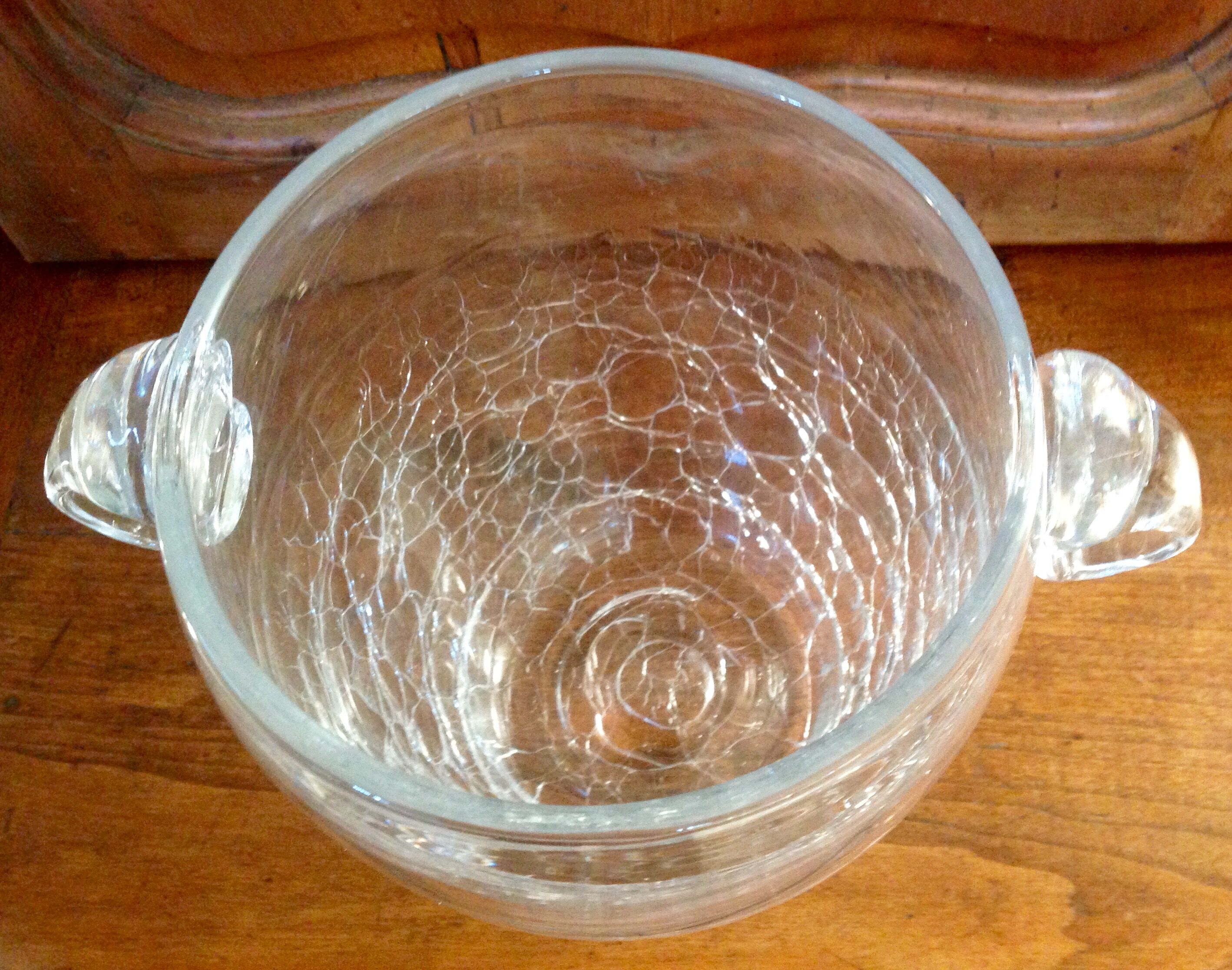 Crystal champagne bucket