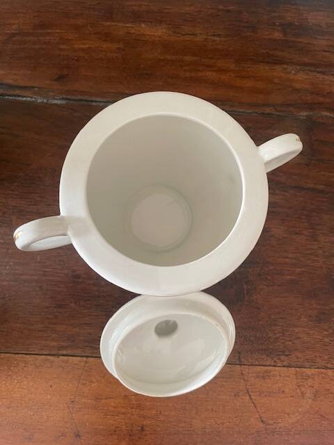 coffee pot, sugar bowl and milk jug KG Luneville Regency model